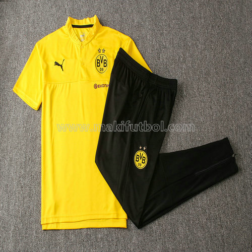 camiseta borussia dortmund polo 2019-2020 amarillo